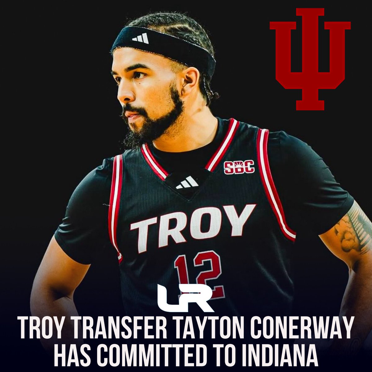 Sam Kayser (@247hshoops) on Twitter photo NEWS: Troy transfer guard Tayton Conerway has committed to Indiana, a source confirmed to <a href="/LeagueRDY/">League Ready</a>.
Conerway is a 6-foot-3 guard who began his career playing 3 seasons at the JUCO level before playing the last two seasons at Troy.
He averaged 14.2PPG, 4.8APG and 4.6RPG this NEWS: Troy transfer guard Tayton Conerway has committed to Indiana, a source confirmed to <a href="/LeagueRDY/">League Ready</a>.
Conerway is a 6-foot-3 guard who began his career playing 3 seasons at the JUCO level before playing the last two seasons at Troy.
He averaged 14.2PPG, 4.8APG and 4.6RPG this