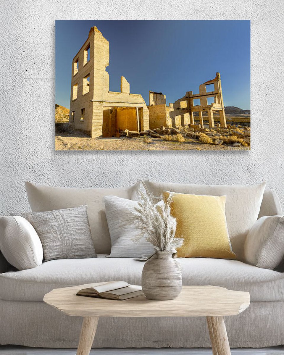 Cook Bank Building - Rhyolite Nevada ghost town

Available on Pictorem:  buff.ly/Wn97iU4 

#wednesdaywallart #nevadaghosttowns #wildwest