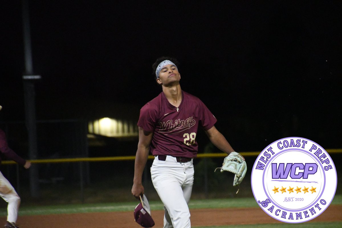 Talk that talk. Walk that walk 🗣️ 

Freshman Chase Cotton runs this place. 

E3: Whitney 6, Rocklin 1