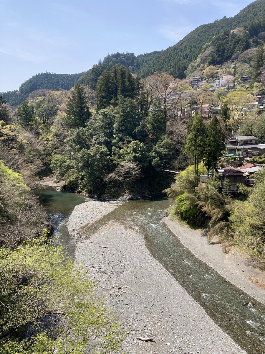 奥多摩あれこれ…😉part②
日原川が多摩川へ逆流…❓
氷川渓谷