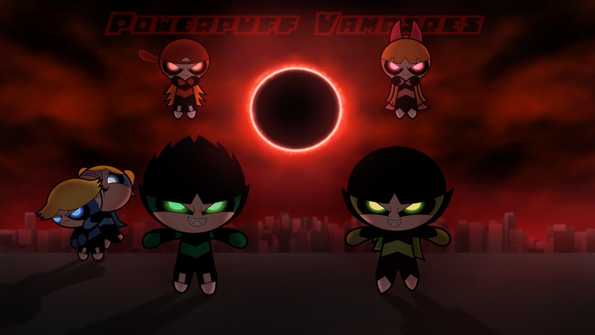 BlueWingYT's tweet photo. Powerpuff Vampires Endgame!
#ppg #rrb #powerpuffgirls #fanart #anime #vampire #rowdyruffboys https://t.co/g7JE6aQZkQ