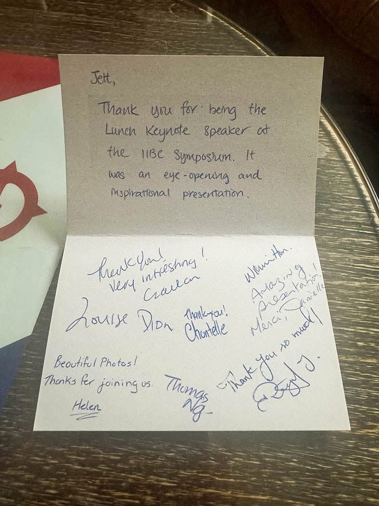 Following my Lunch Keynote yesterday at the Insurance Institute of British Columbia’s Annual Symposium 2025, I want to again give a heartfelt shoutout to the organization for their professionalism and warm-hearted spirit. I continued to receive praise today. ❤️