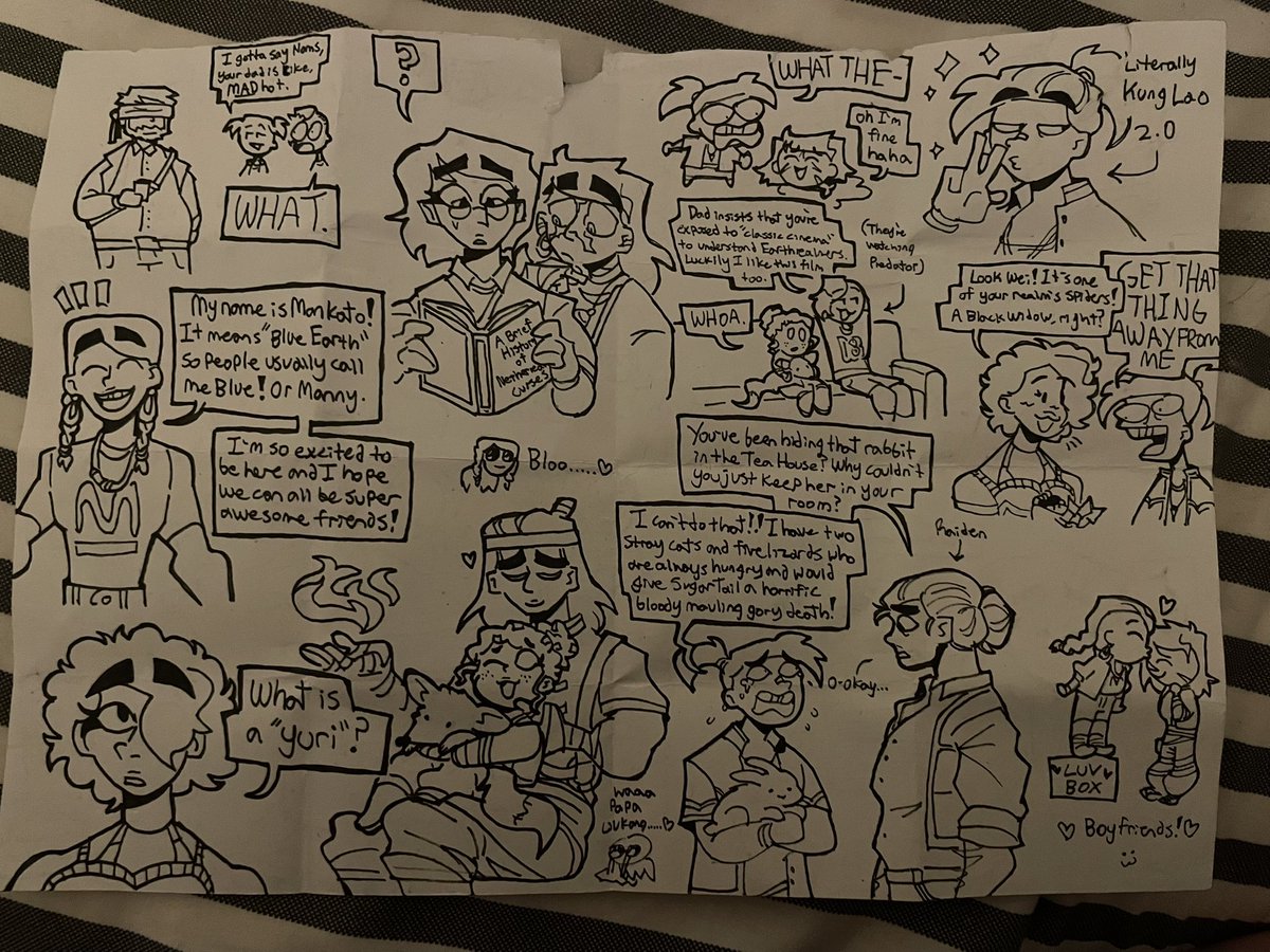 draws_bug98965's tweet photo. FINALLY I MADE DOODLES OF THEM!!
Showing off my mk1 fankids once again!
#mk1 #BugsFankids #johnshi #railao #reivik #mk1hailstorm #tanleena #liuras #windwolf https://t.co/Sy7ETEWSVT