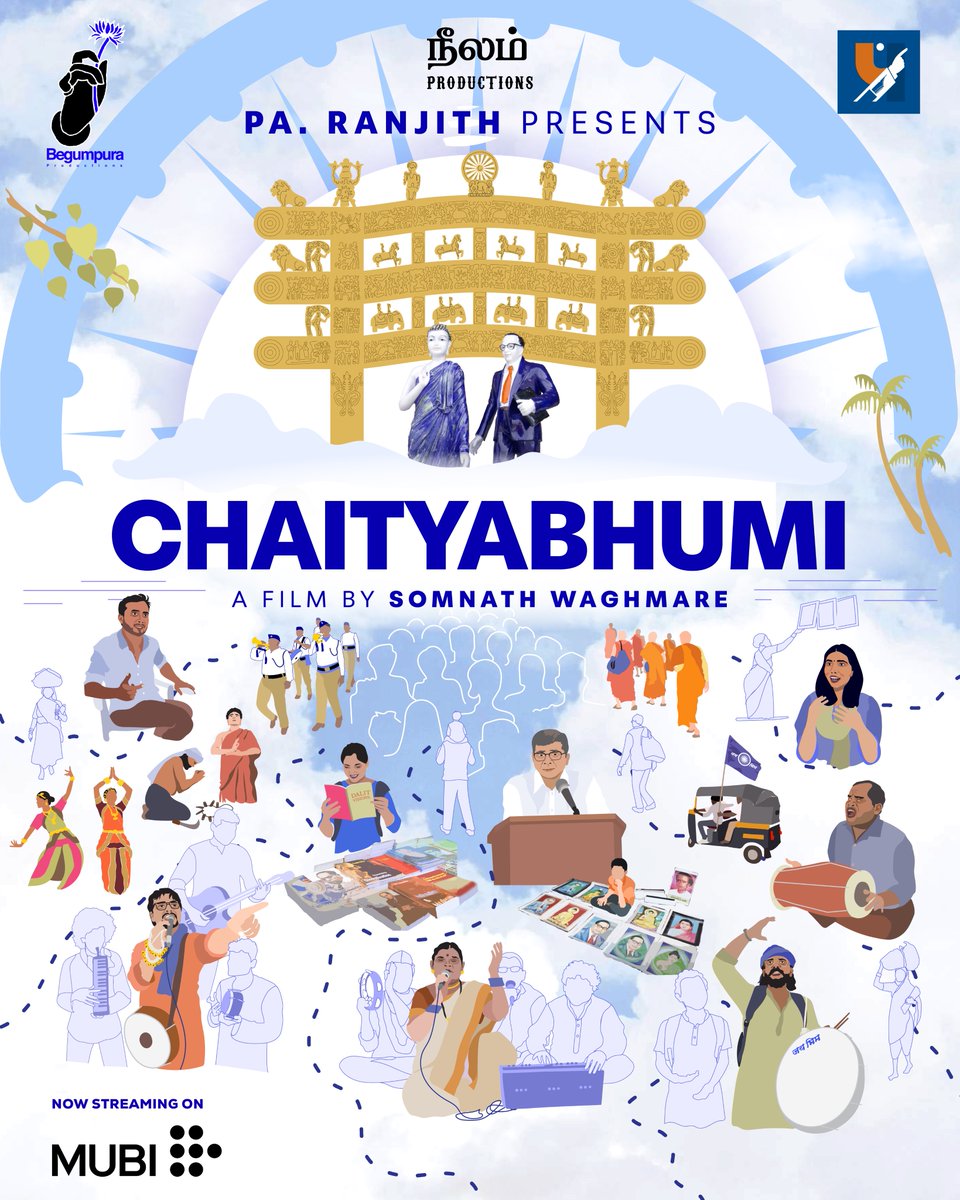 Somnath Waghmare (@somwaghmare) on Twitter photo Chaityabhumi is now streaming on MUBI.
mubi.com/en/in/films/ch…
<a href="/mubiindia/">MUBI India</a> <a href="/BegumpuraFilms/">Begumpura Productions</a> <a href="/beemji/">pa.ranjith</a> <a href="/NeelamSocial/">Neelam Social</a> Chaityabhumi is now streaming on MUBI.
mubi.com/en/in/films/ch…
<a href="/mubiindia/">MUBI India</a> <a href="/BegumpuraFilms/">Begumpura Productions</a> <a href="/beemji/">pa.ranjith</a> <a href="/NeelamSocial/">Neelam Social</a>