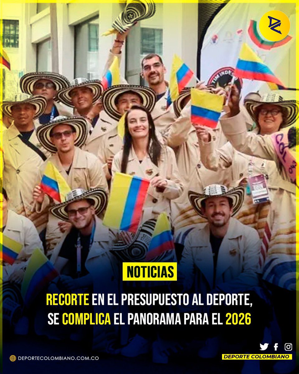 ¿Y entonces? El presupuesto sigue a la baja 📉

De contar con 1.3 billones hace un año a tener menos de 0.2 billones… un recorte de cerca del 85% que nos deja mirando con preocupación lo que será el ciclo olímpico y programas deportivos en la nación. 😓

Este nuevo recorte se