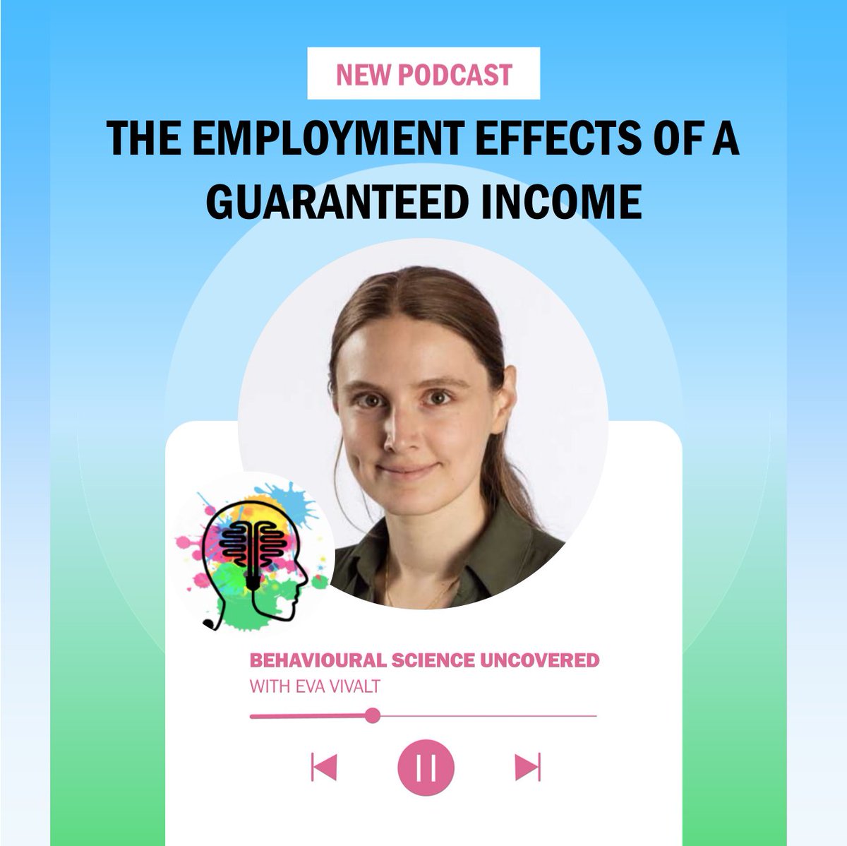bsuncoveredpod's tweet photo. What does it take to run a large-scale guaranteed income experiment? Prof. @evavivalt takes us behind the scenes -- from surprising findings to creating a handwriting font! https://t.co/VlHC4ukOv8 https://t.co/3KIKzwO3Kx