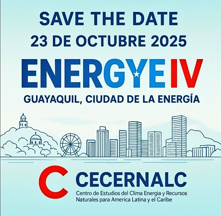 Les cuento un secreto... Se viene la IV edición del único encuentro que reúne a la academia, autoridades y empresas de los sectores de energía, minería e hidrocarburos en Guayaquil. Se viene el ENERGYE Guayaquil, ciudad de la energía.