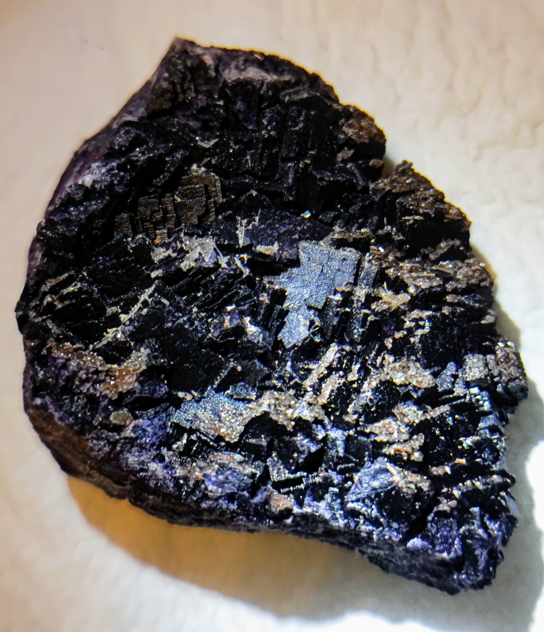 no.0075 シーグラスみたいな濁りフローライト no.0075 シーグラス