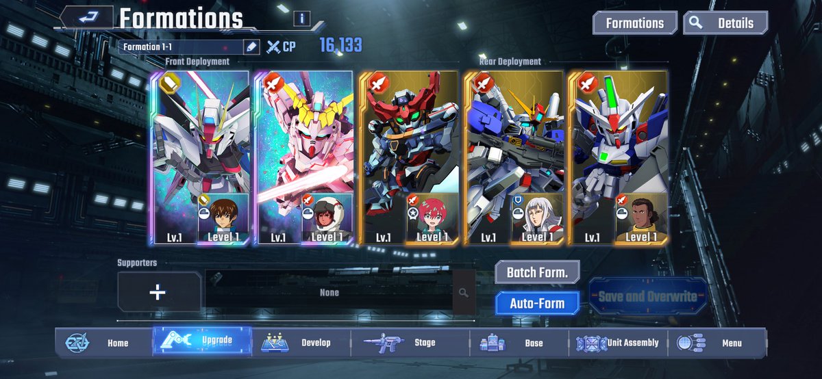 Had to pick my Freedom as my starter. I’ll be back for you Exia #GundamEternal <a href="/ggene_eternalEN/">SD Gundam G Generation ETERNAL【Official】</a>