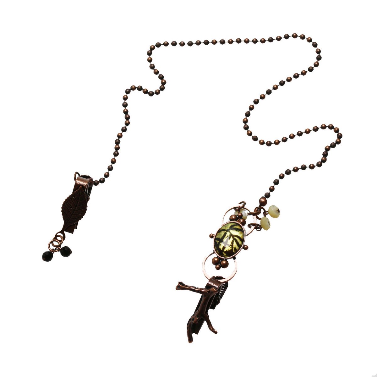 TAMARUSAN_en's tweet image. This fern-patterned hat clip with resin detail is now on sale🌿
Vintage-inspired colors for a stylish touch.
Limited stock—grab it now!

#HatClip #AccessoryStyle #FernPattern #VintageVibes #OnSaleNow