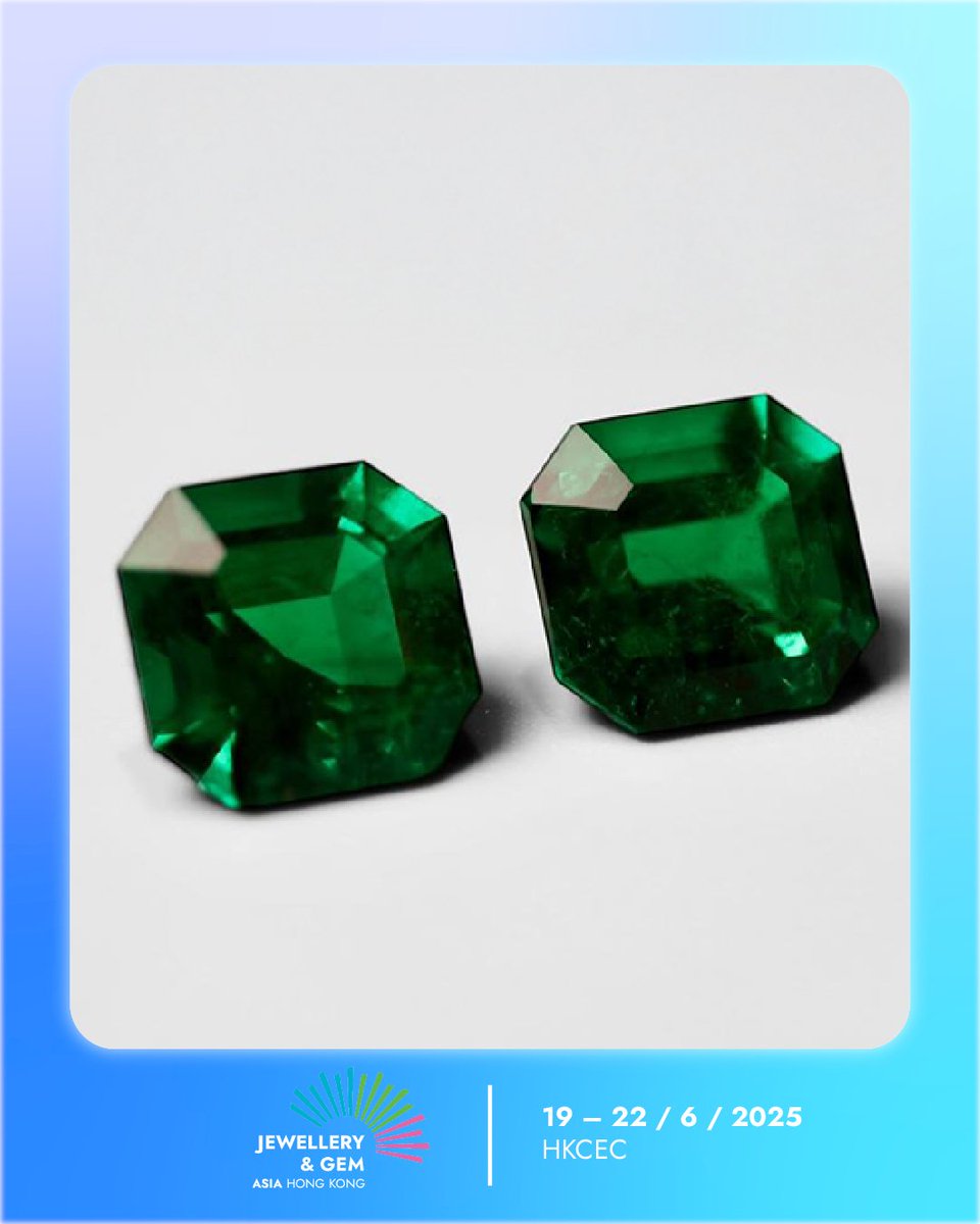 AB Impex will present a stunning array of fine #emeralds at (#JGA)! Specialising in #Colombianemeralds, the FDP/FGP exhibitor will unveil an collection in a wide variety of grades, catering to diverse preferences.
📅19 - 22 June
📍HKCEC
🔗Register at bit.ly/43ENwp2