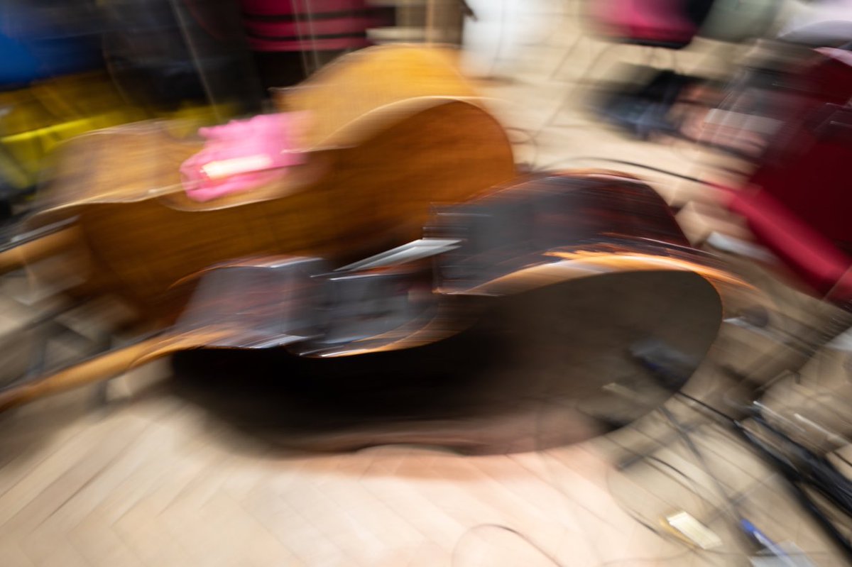 Honored to have been asked to suggest a new theme, so for the next week or so: musical instruments. Here’s a shot of two basses on the floor of Abbey Road Studio 2, taken in 2022 with a Nikon Z6.