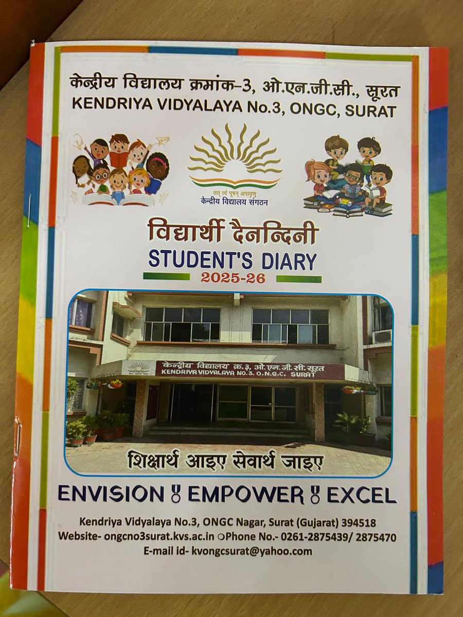 preety0907's tweet image. Once again designed the display pages of our school diary—grateful to the Principal for sharing the first copy with me. Moments like these make the journey meaningful. 📖🎨
#CreativeContribution #SchoolDiaryDesign #Gratitude  #KVS
@FulbrightTeach @mvraoforindia @ShreeGovindDub1