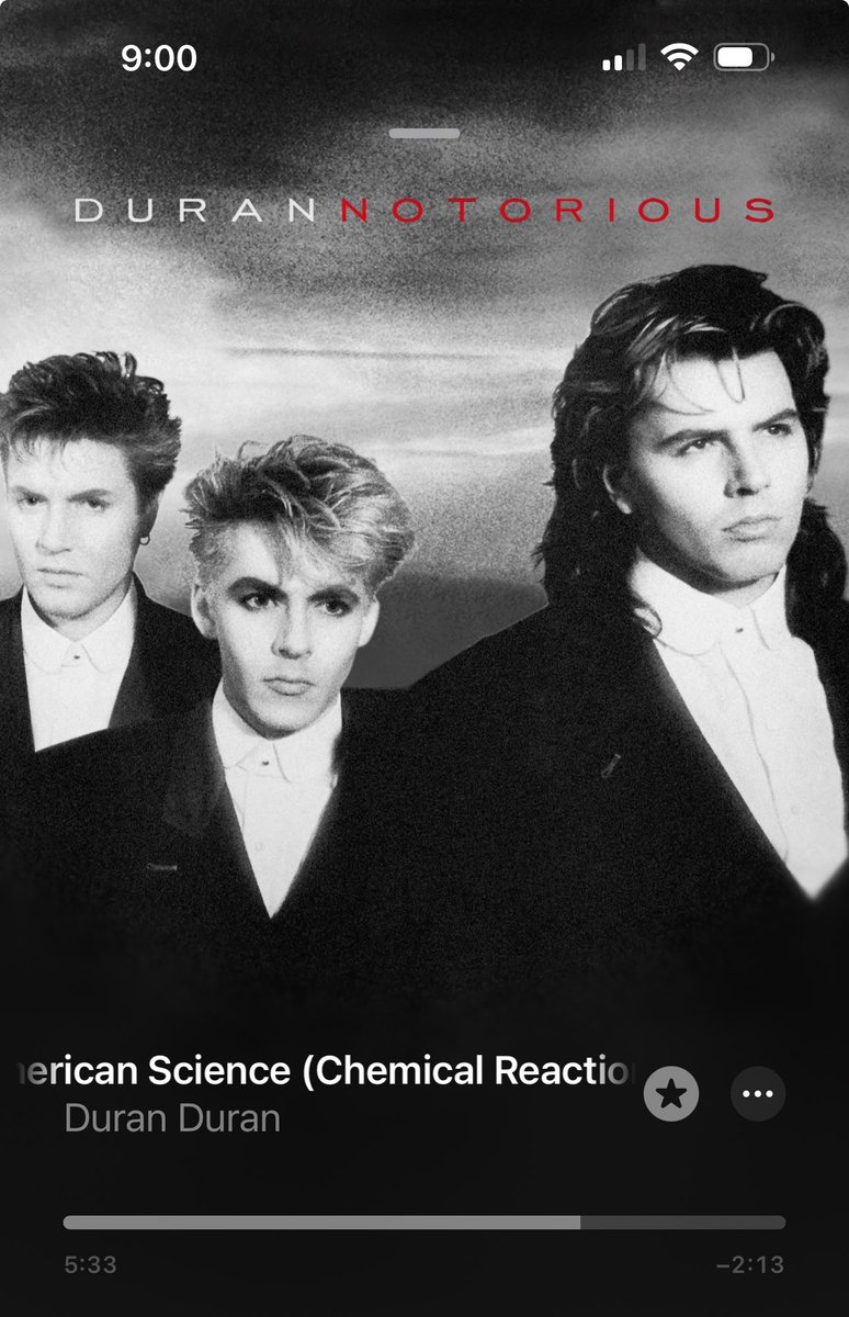 HARO1973's tweet photo. @duranduran #AmericanScience Should Have Been A Single and #WeNeedYou Should Have Been It’s B-Side #DuranDuran // #Notorious https://t.co/w0PT2QhW1P