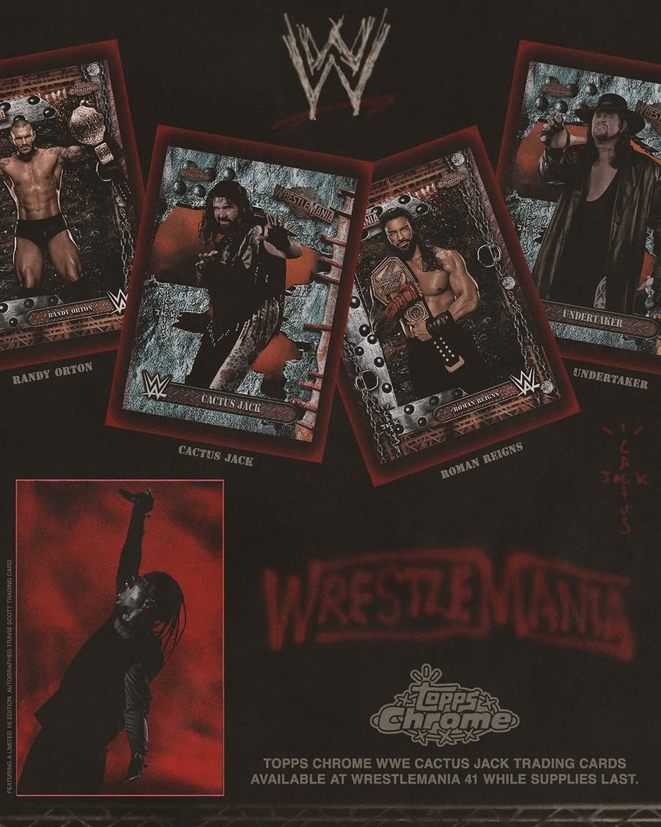 ☆ Cactus Jack x WWE 限定コラボフーディー ☆ Travis Scott/Cactus Jack x WWE コラボアイテムが発売