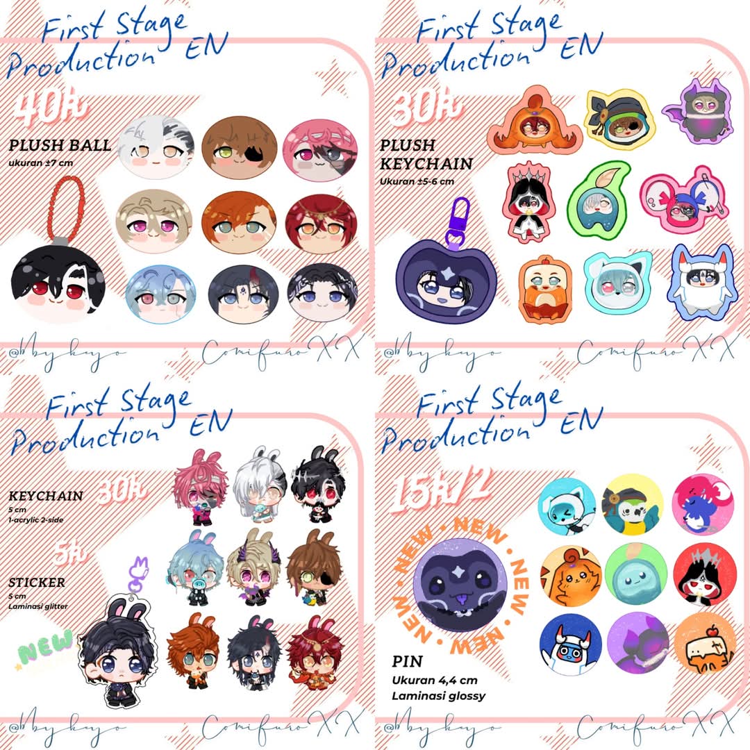 bbykeyo's tweet photo. [❤️ + RTs are appreciated]

ദ്ദി ˉ͈̀꒳ˉ͈́ )✧ CFXX - PO Batch 2 sudah dibuka

🗓️ 8 - 25 April 2025
📦 Pick up (both days) &amp; Mail order
🐇 Circle Rubbytboon (nomor  TBA)
✨ Fandom : 
Holostars EN
Hololive
FSP EN
Nijisanji EN
fromArgonavis
Michi Mochieve
LADS
ToT

#CFXXcatalogue https://t.co/5mnvi54drh