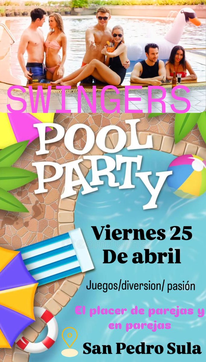 A Cerrar semana santa a lo grande en San Pedro Sula. Swinger HN/DAN