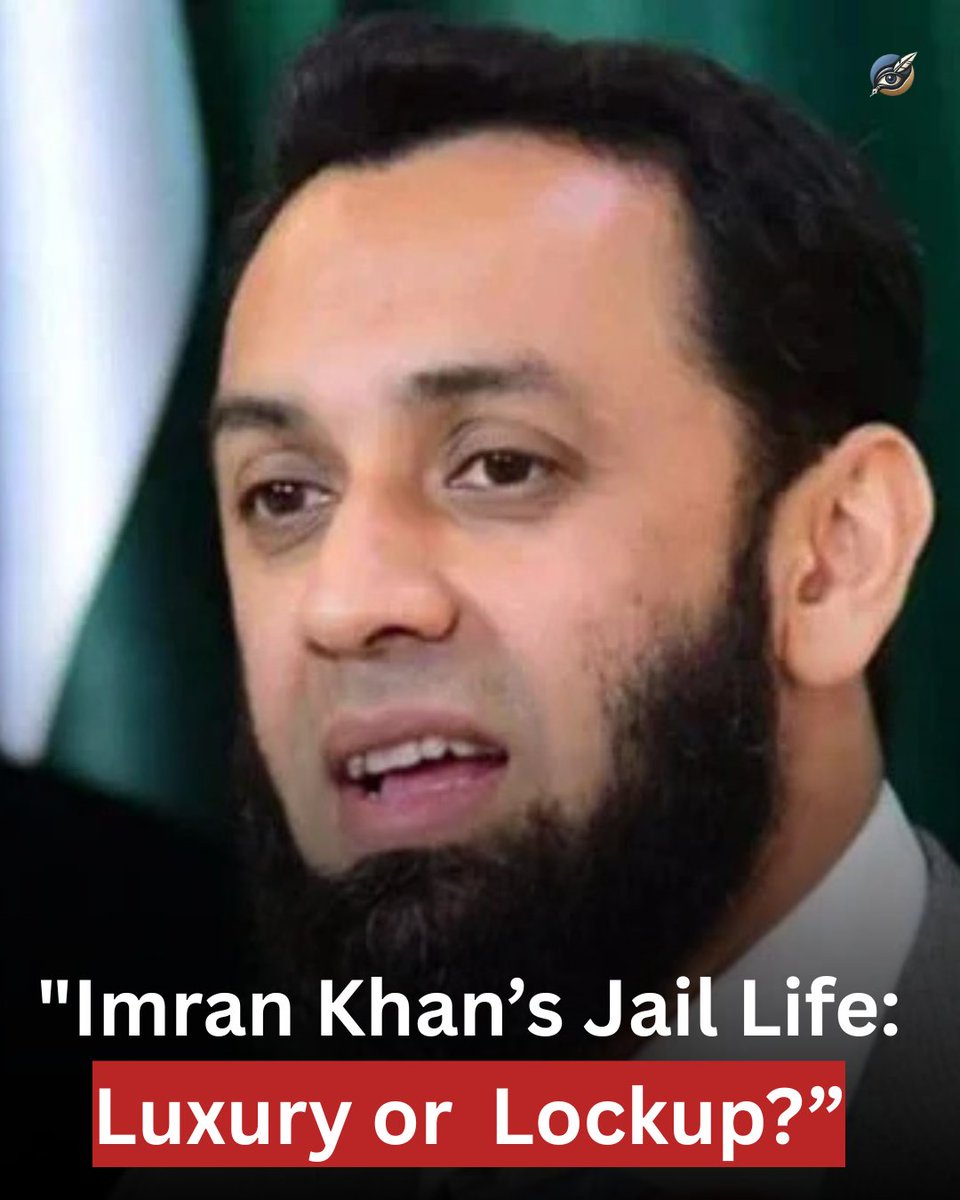 indusexaminer's tweet photo. 🏛️ Information Minister Ataullah Tarar says Imran Khan is enjoying full B-Class facilities at Adiala Jail, describing his accommodations as a "presidential suite."
Full story ➡️https://t.co/ttjkMFGjHi https://t.co/2CWDZ1bmBU