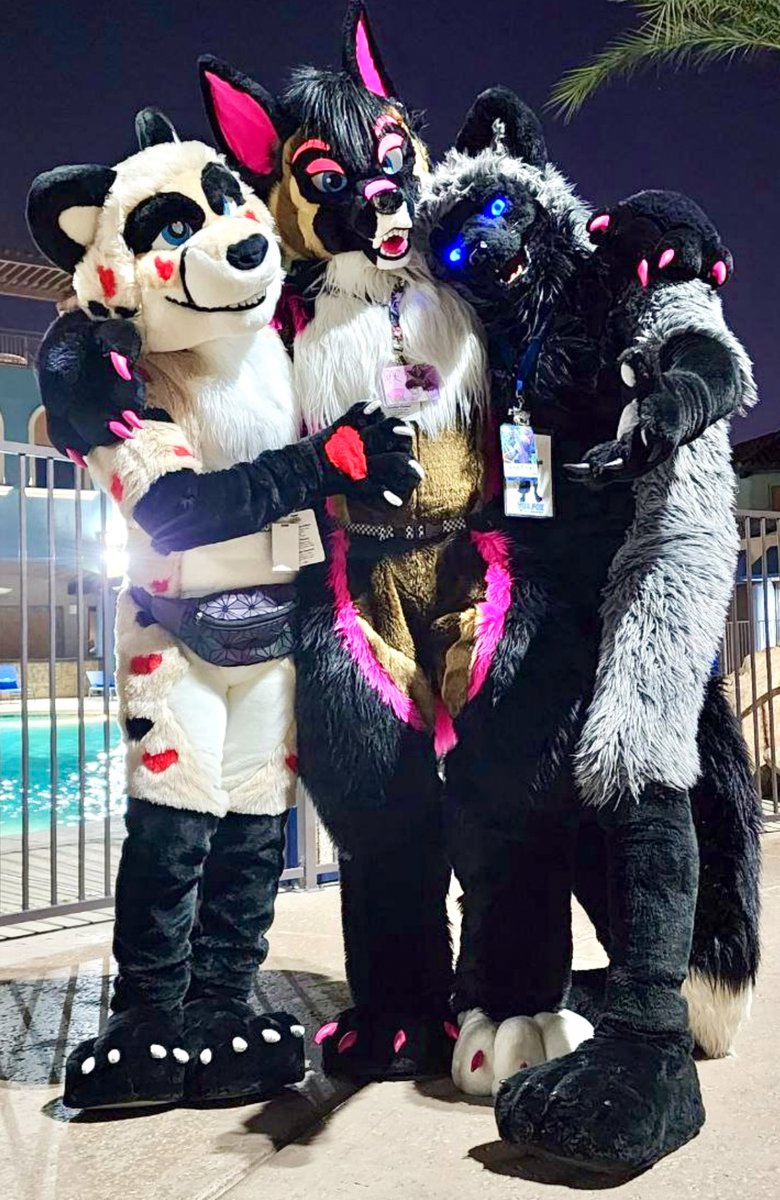 Heading to #LVFC2025 tomorrow. Got photos with some awesome creatures there previously. The snarly wuff is just too adorable to intimidate me with his hard stare. Looking forward to getting more shots this weekend!