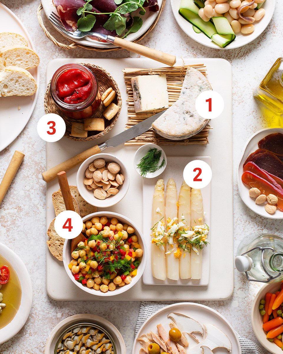 You’re short on time and guests are arriving—what starter do you choose? 1, 2, 3 or 4 👇

#spain #food #culinary