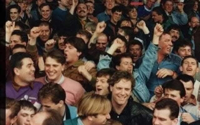 SparkAlistair's tweet photo. Grimsby Town at Stoke City 1990/91
#Grimsby #grimsbytown #GTFC #stoke #stokecity #SCFC #ENGLAND #football #soccer #fashion #vintage #lifestyle #life #style #terraceculture #AwayDays #awayday #travel #exolore #90snostalgia #90sfootball #90s https://t.co/akKvDtrvKl
