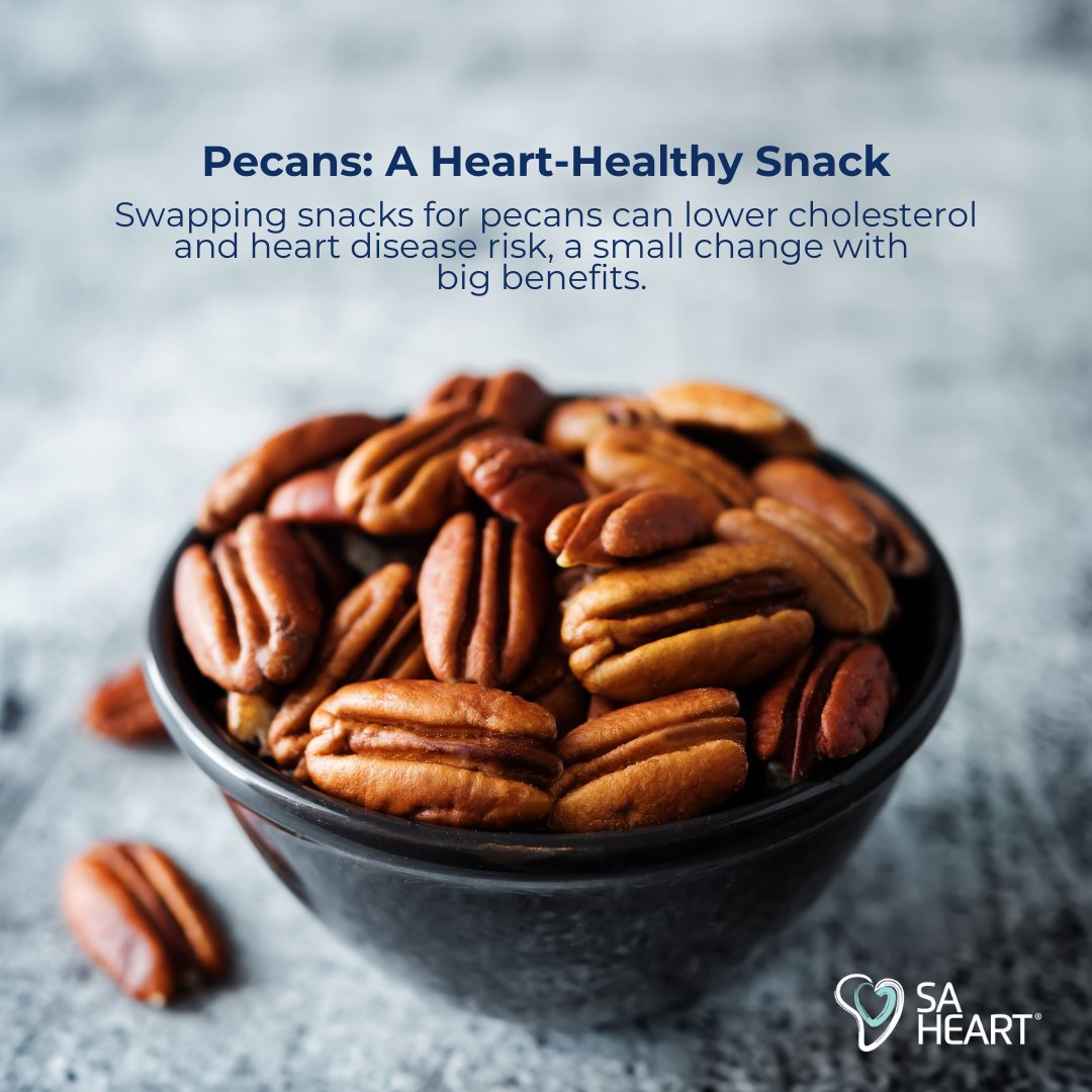 Swapping snacks for pecans can lower cholesterol and heart disease risk, a small change with big benefits for South Africans, though moderation is key to avoid weight gain.