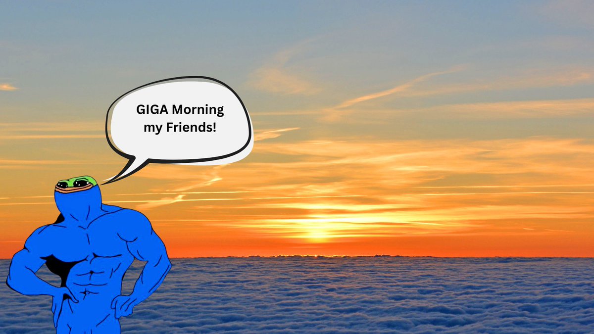 GIGA Morning my friends 🌅
Another day to lift the mood, not just weights. Let’s go.