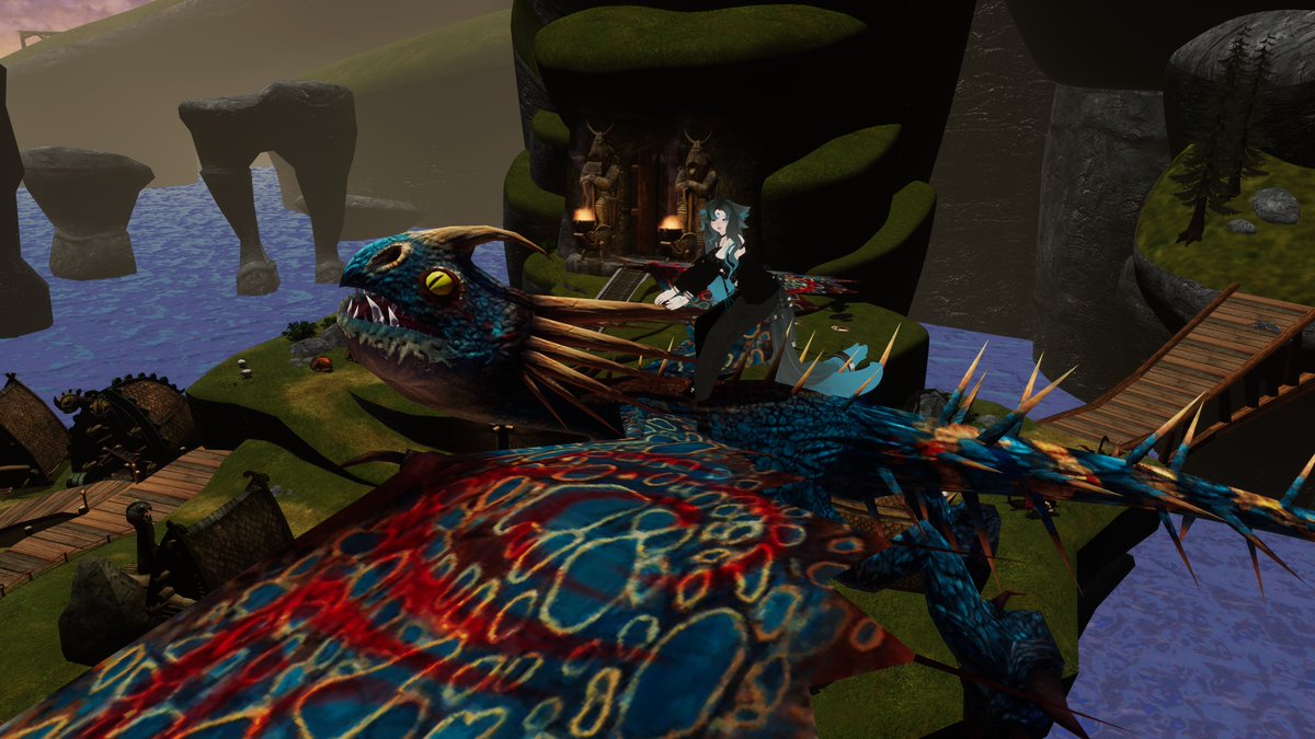 ViperFox777's tweet photo. "I am the person I am today because of you. You are the most stubborn knucklehead I know." - Astrid ❤️‍🔥 @AngellustXO #HowToTrainYourDragon #VRChat自己紹介カード #DuckChain https://t.co/jxb0lTFwFN