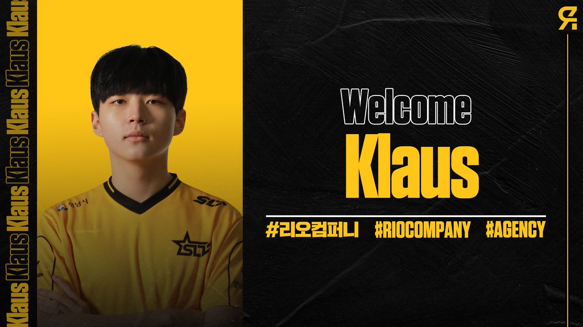 Welcome <a href="/KlausVLRT/">KlausKR</a> to #RIOAGENCY😎We are more than happy to represent him as our newest client🥳💛Klaus is an outstanding player who brings positive energy and big changes to the team. He achieved his first league MVP title during his debut season⭐️Keep your eyes on him👀