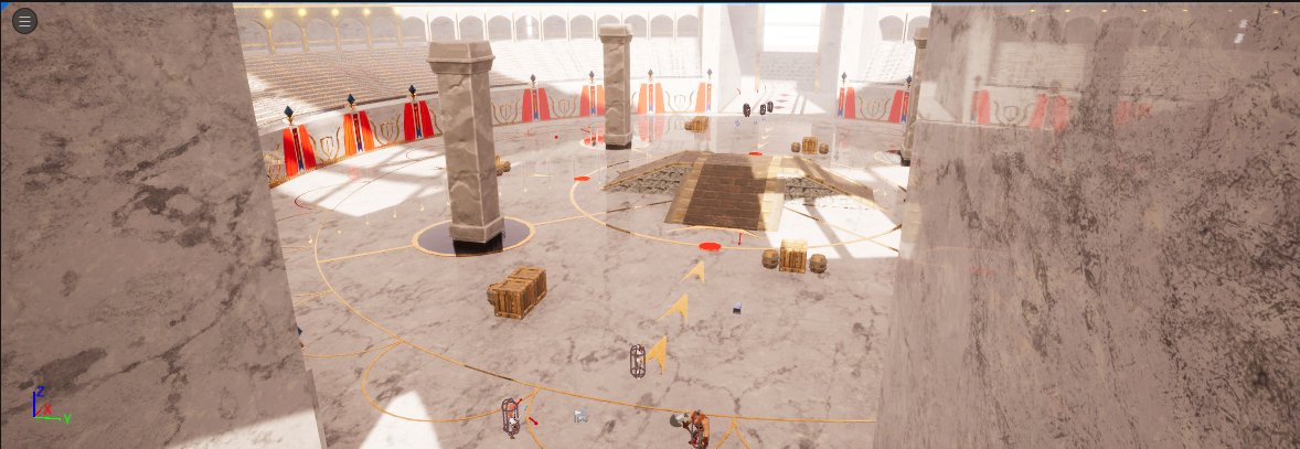 PureFunStudios's tweet photo. Check out our first map, the coliseum! We also have concept art for the second map! #videogame #gvg #mmo https://t.co/zBZFvKwsAV