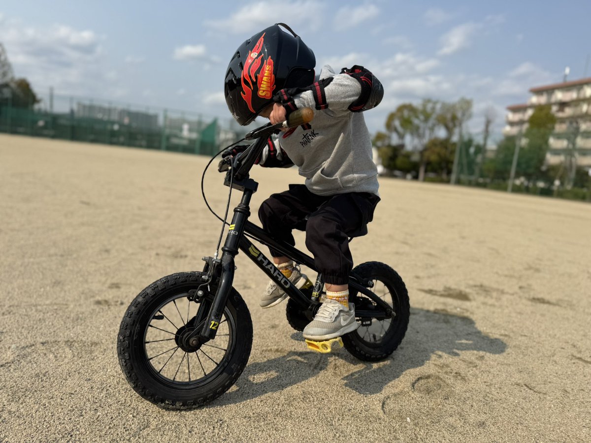 R0311rrr's tweet photo. コマなし自転車乗れて感動🥺 https://t.co/BpoT9pf19f
