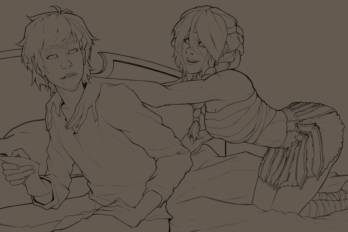 WitcheryCrimson's tweet photo. Manifesting I find both the time and the strength to render this one day soon https://t.co/yf393dwXld