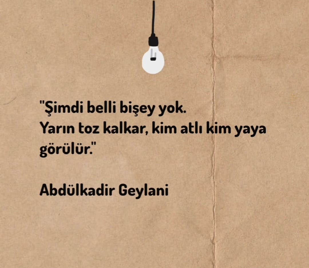 Herseyin bir zamanı var...