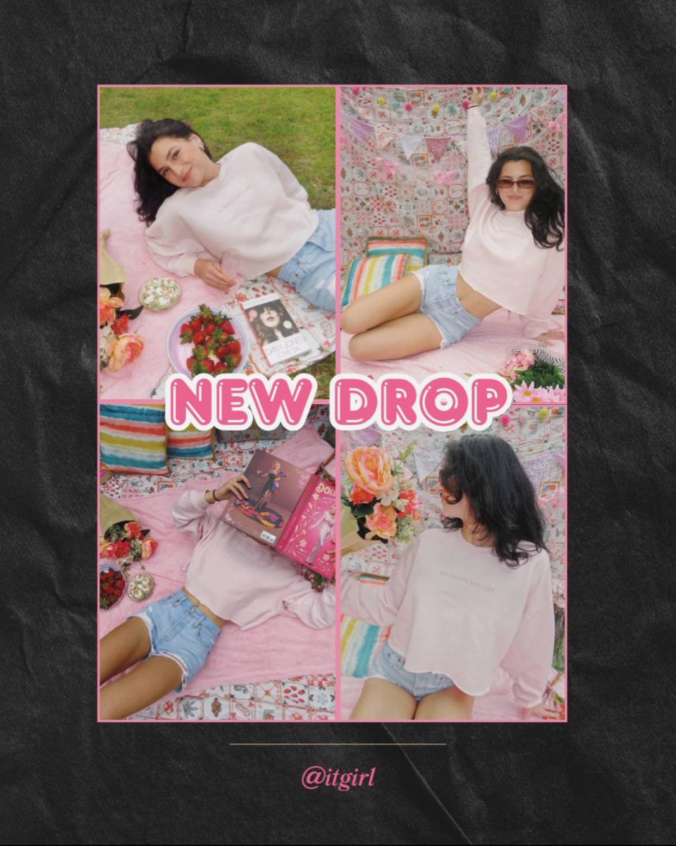 undchicks's tweet photo. NEW ITGIRL DROP🩷

“I’m literally Just A Girl” cropped hoodie now live for you;) 

CLICK THE LINK!!

https://t.co/ODcjXBpqK3 https://t.co/eiTn6E0L56