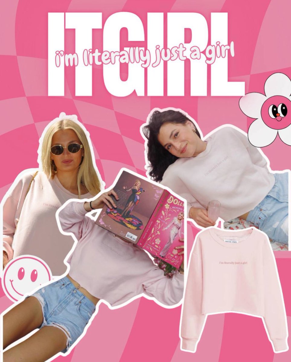 undchicks's tweet photo. NEW ITGIRL DROP🩷

“I’m literally Just A Girl” cropped hoodie now live for you;) 

CLICK THE LINK!!

https://t.co/ODcjXBpqK3 https://t.co/eiTn6E0L56