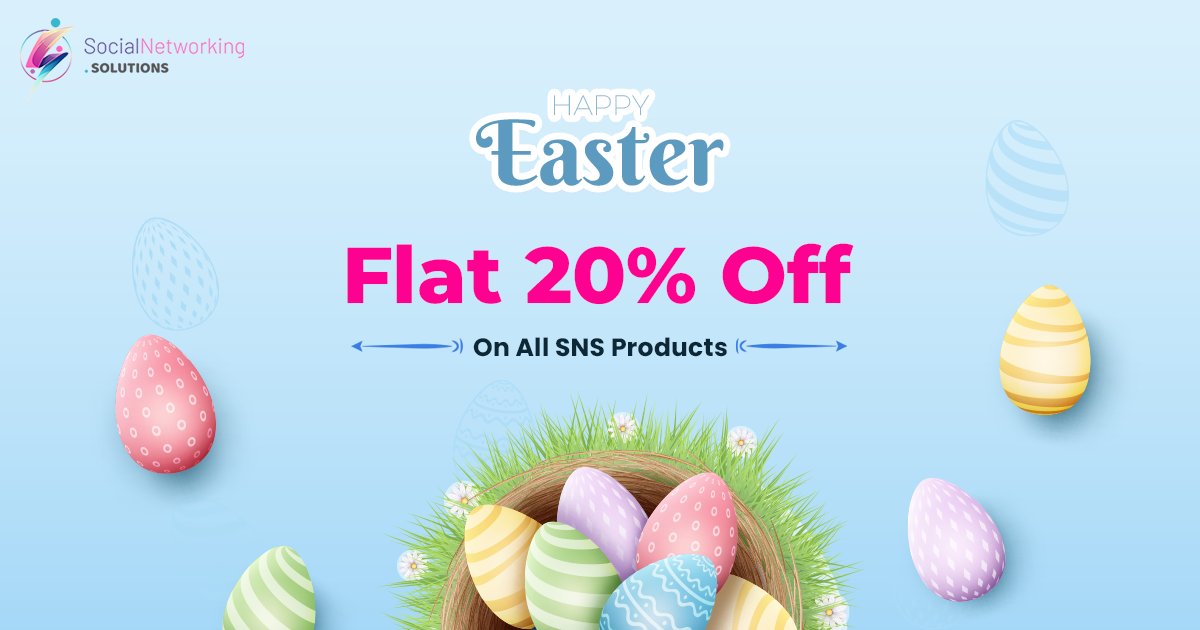 🐣🌸 Celebrate Easter with 20% OFF on All SNS Products! 🌸🐣
Read more: tinyurl.com/mu58uupz
#socialengine #Easter2025 #offer