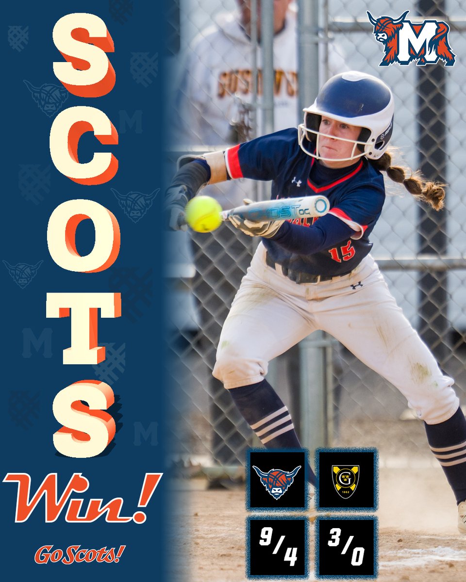 𝗦𝗖𝗢𝗧𝗦 𝗪𝗜𝗡! 🥎🧹

The softball team took two from Gustavus to leapfrog the Gusties in the MIAC standings! Renee Nicholson scored four runs and had four hits on the day, while Tess Bojorquez tossed a 4-hit shutout in Game 2. 

@macalestersb #ScotsWin #GoScots #heymac