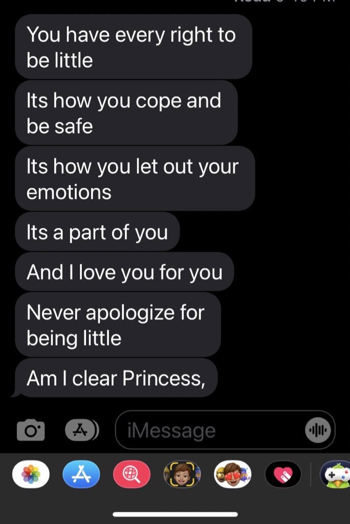 thinking about this message from my papa :(