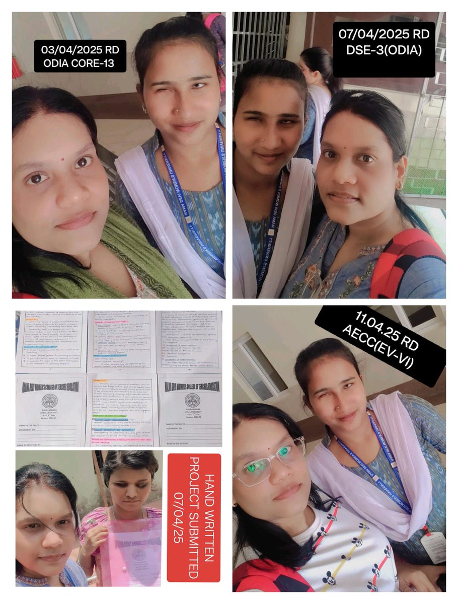 RitaNay00995740's tweet image. Centre- Ramadevi university,Bhubaneswar
#ପ୍ରକାଶିତା ଟିମ ତରଫ ରୁ ସହାୟକ ଲିପିକା ମାନେ   #ramadevi university ରେ ଦୃଷ୍ଟିହୀନ ଛାତ୍ରୀ ମାନଙ୍କର ପରୀକ୍ଷାରେ assignment ଲେଖିବା କାର୍ଯ୍ୟରେ ସହଯୋଗ କରି ଆସୁଛନ୍ତି l @CMO_Odisha @state_scpd @PravatiPOdisha 
 @NityanandaBJP @DSSOKHORDHA2
@DMKhordha