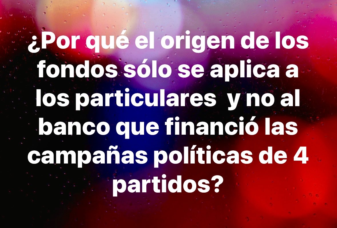 JDiegoCastroCR's tweet photo. Usted  está obligado legalmente a declarar (bajo juramento) el origen de sus fondos: Si compra un inmueble,  si compra un vehículo o si recibe más de ₡5millones.  Pero si un banco financió  ₡20mil  millones a 4 partidos amigos, nunca tuvo que declarar el origen de esos fondos. https://t.co/fqv13xermf