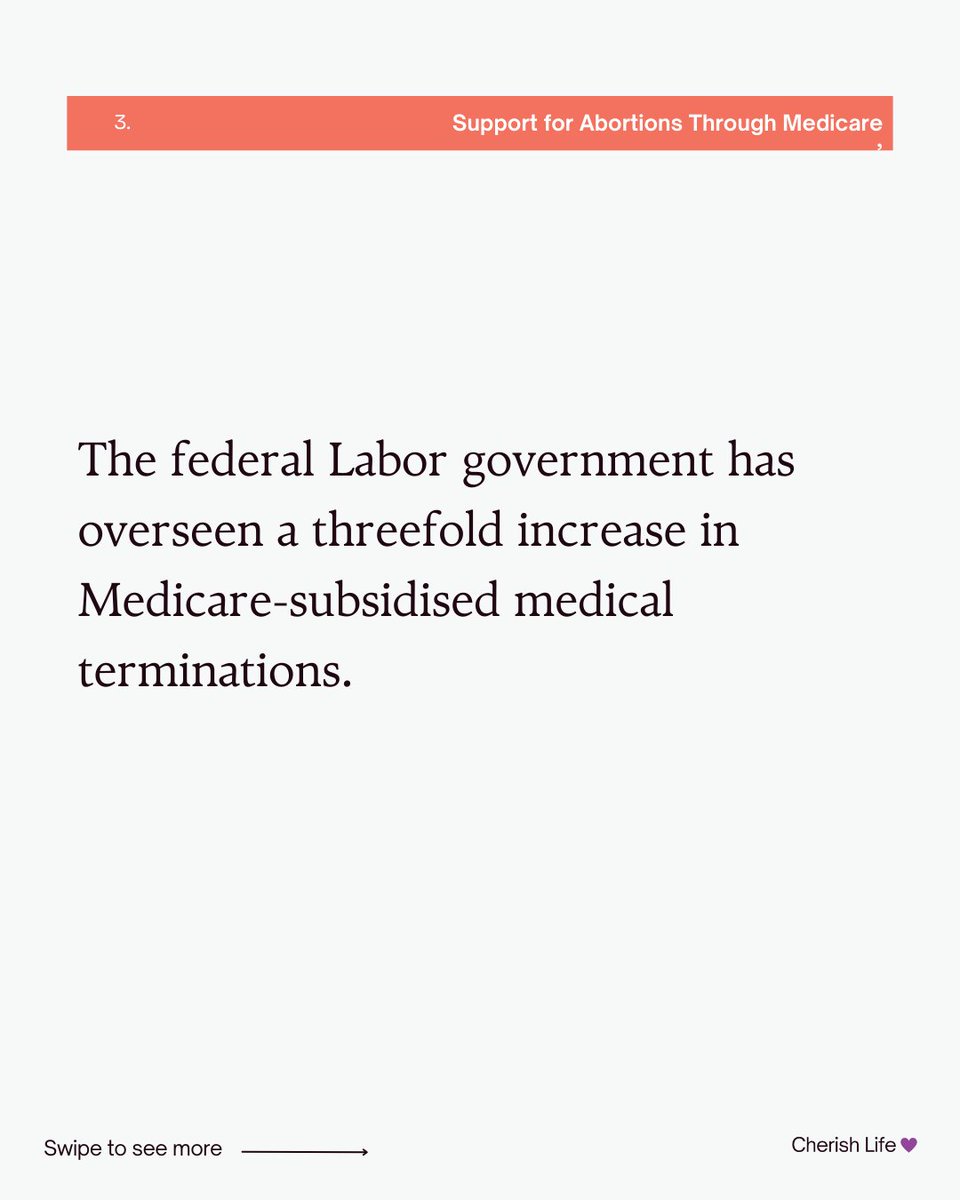 Reasons to PUT LABOR LAST this election

Listed the Abortion Pill RU-486 on the Pharmaceutical Benefits Scheme (PBS)

In 2013, the Labor government under Tanya Plibersek approved the listing of the abortion drug RU-486 (mifepristone) on the PBS, making medical/chemical abortions