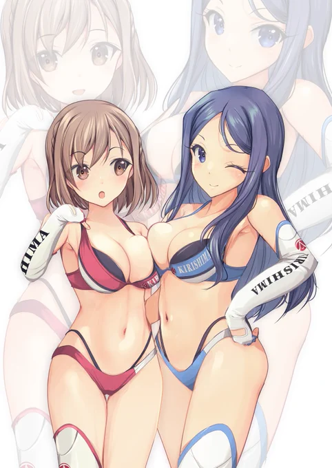 KIRISHIMAコスのコロちゃん&ナデちゃん