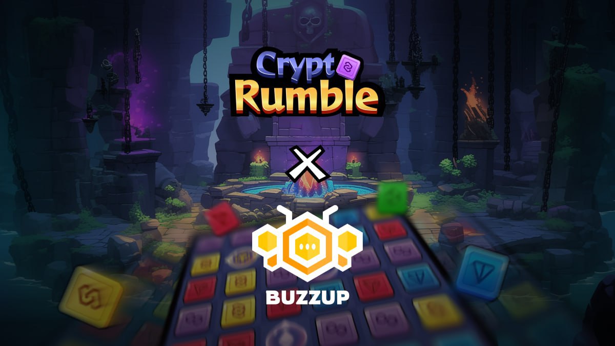 OmzD3sPj5oMlsf4's tweet photo. 🐝 BuzzUp × @cryptorumble_io コラボギブアウェイ開催‼️

📣連日コラボ企画で盛り上がってるBuzzUp🐝‼️
✨今回はCryptorumbleとコラボで豪華な報酬🎁をご用意😆✨

🏆$100 USDT
🏆ミステリーボックス

🎯 参加方法
🔗 https://t.co/d3PUmhTzp9
1️⃣ Intractクエストに参加
2️⃣ すべてのタスクをクリアして応募完了！

📍Crypto Rumble は、#Zypher エコシステム内で展開される、全く新しい AI搭載のカード×RPG×エリミネーションゲーム です。

🐝ログインポイントで豪華🎁が当たるBuzzUpの登録はこちら👇
✅BuzzUpアプリDL
🔗 https://t.co/igExOw38kE
📍招待コード：314D

#ギブアウェイ #BuzzUp #CryptoRumble
