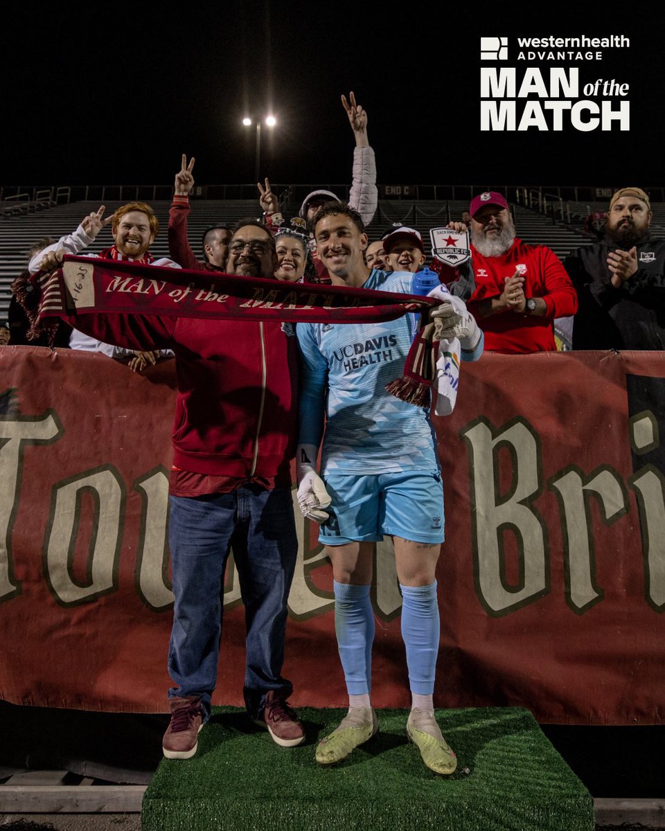 SacRepublicFC's tweet photo. Your @WesternHealth Man of the Match ⚽️

Go on, @JaredMazzola! 🔥 https://t.co/xJ7nbgMViU