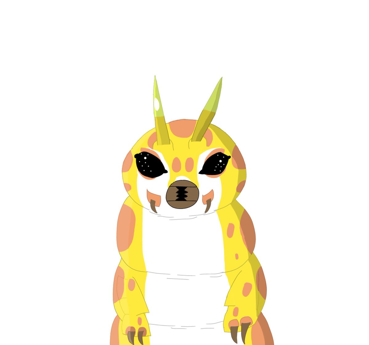RobloxTheRoblo1's tweet image. Mothra Gemini Larva (Redraw)
#mothraqueenofthemonsters #mothraidw #mothragemini #mothrageminilarva #mothra #kaijumothra #mothralarva