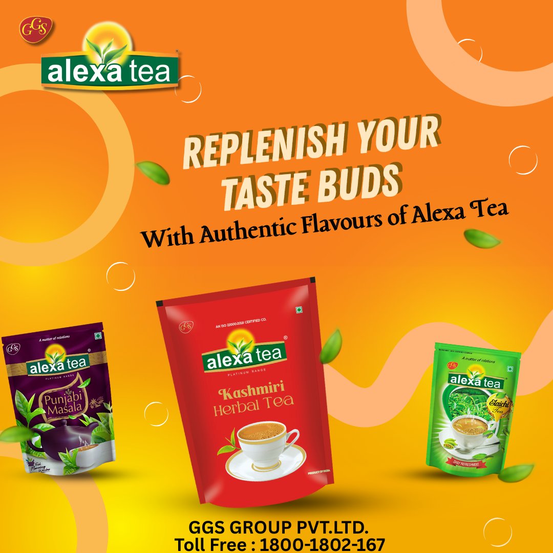 "Tea is the ultimate mental and medical remedy and has the ability to make one's life more full and complete."

#AlexaChaiMagic #TeaTimeTrivia #elaichitea #chailoversforlife #chaiexperience #Specialtea #healthylife #naturalteas #KadakChaiExperience #ChaiMoments #TeaBliss