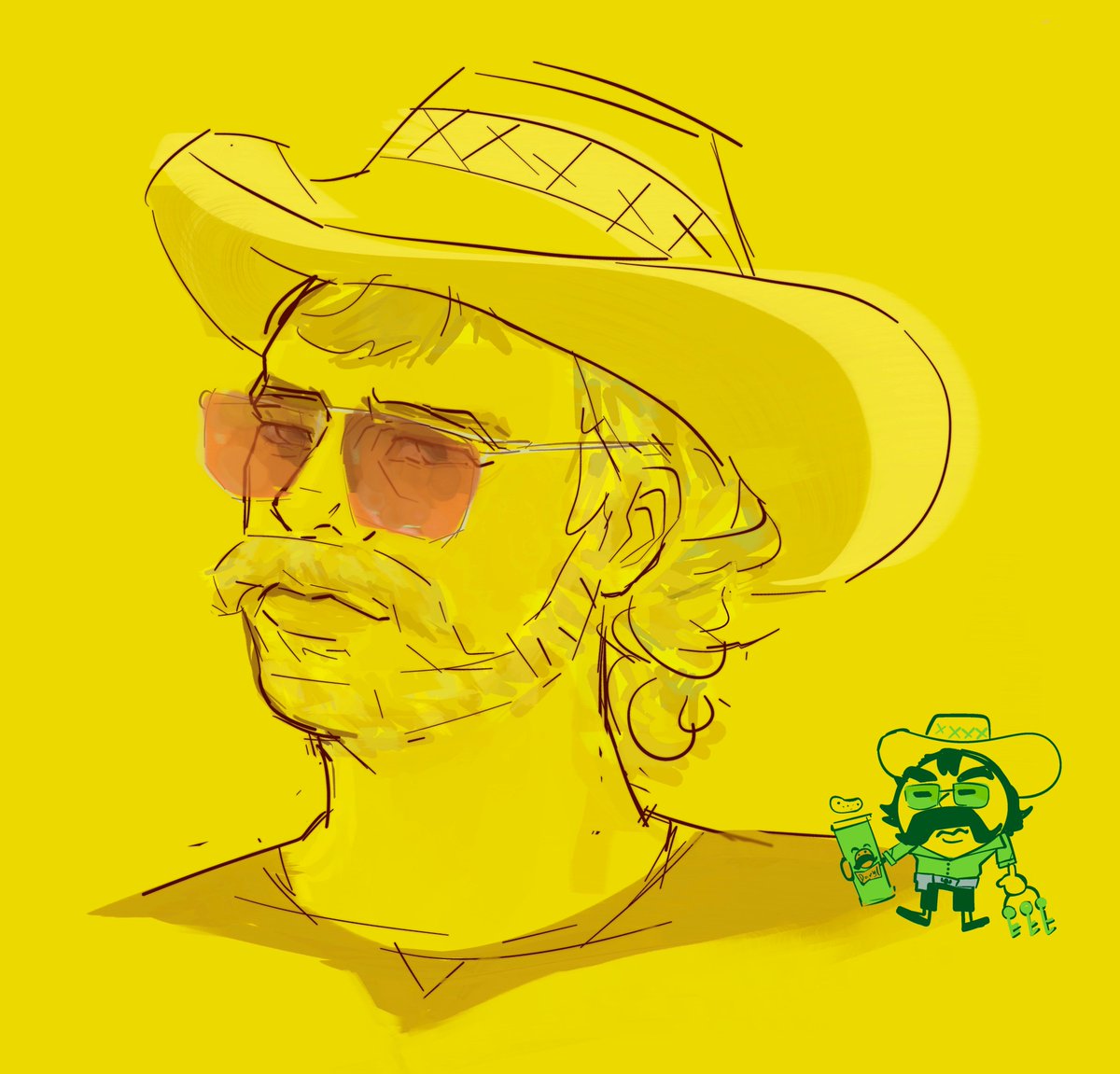 (Draw pictures instead of studying the day before the exam...great)