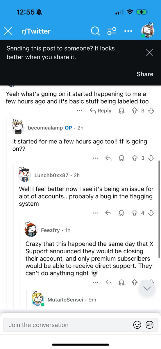 || Parody accounts are not being mass reported. 

It seems to be a bug or exploit, but it is not targeting only parody accounts. 

Many people are having it happen, even outside the parody/RP communities. 

So privating your account may not necessarily stop it from happening