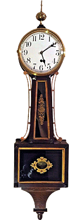 bob_brooke's tweet image. In 1802, #American #clockmaker #SimonWillard invented what he called his #PatentTimepiece which later became known as a #banjoclock because of its shape. Learn more in my latest #antiques blog. antiquesqa.blogspot.com/2025/04/improv…