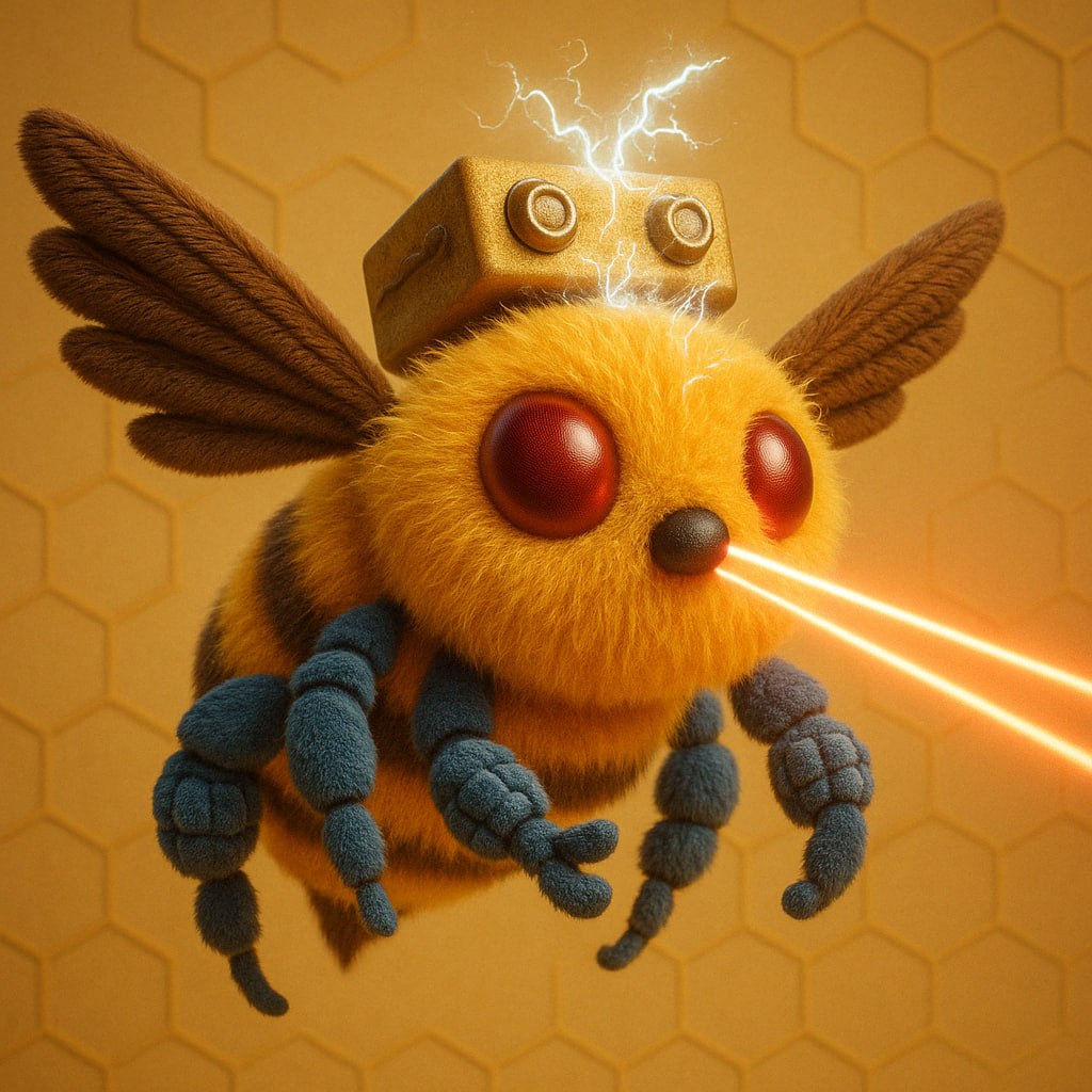vs1_finance's tweet photo. What if BeeOS had some fur on? 🐝

#furfication https://t.co/gIHvramcm3